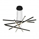 Подвес ИЛИР черный d101 h120 Led 96W(3000К) Kink light 07613-6A,19