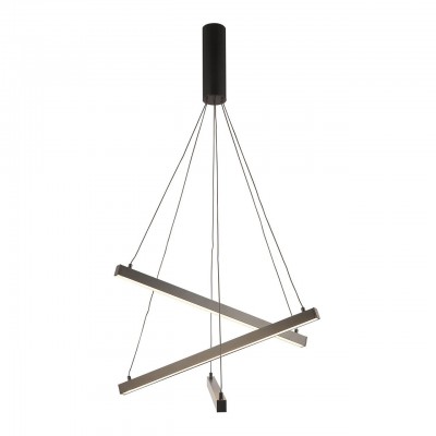 Подвес ИЛИР черный d52 h120 Led 39W(3000K) Kink light 07614-3A,19