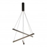 Подвес ИЛИР черный d52 h120 Led 39W(3000K) Kink light 07614-3A,19