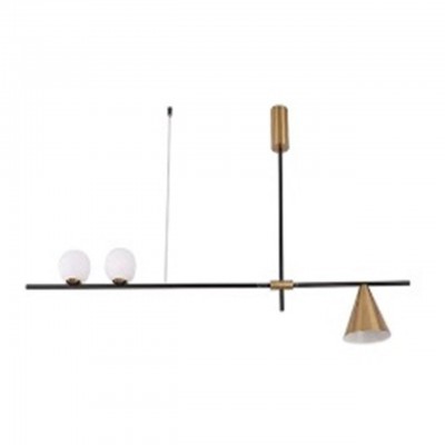 Люстра ПУЛЛ бронза/золото d108 h70 G4 2*5W + E27 1*40W (лампы G4 в комплекте) Kink light 07620-2+1,33