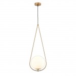 Подвесной светильник КЭМИС бронза w24*20 h90 E27 1*40W Kink light 07630-1A,20