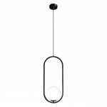 Подвесной светильник КЕНТИ черный w20*15 h175 (высота корпуса светильника h50) E14 1*40W Kink light 07632-1A,19