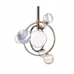 Подвесной светильник КОСМЕЯ золото w70*45 h90 G9 6*5W+E27 1*40W Kink light 07645-7