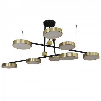 Люстра РАПИС бронза w150*60 h60 LED 96W (3000-6000K) Kink light 07647-8(3000-6000K)