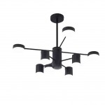 Люстра МЕКЛИ черная d75 h67 Led 4*5W+4*8W (4000К) Kink light 07649-8,19