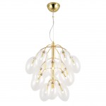 Подвесной светильник АМОС золото d55 h90 G4 15*3W (Led) Kink light 07654-15