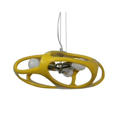 Подвесной светильник ТИМОША желтый D-45cm H-120cm E27 3*15w (лампами не комплектуется) Kink light 07733В,03 Подвесной светильник ТИМОША желтый D-45cm H-120cm E27 3*15w (лампами не комплектуется) Kink light 07733В,03