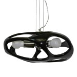 Подвесной светильник ТИМОША черный D-45cm H-120cm E27 3*15w (лампами не комплектуется) Kink light 07733В,19