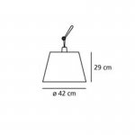 Рассеиватель Tolomeo diffusore Artemide 0780030A Tolomeo