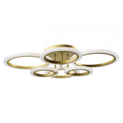 Люстра САГА матовое золото d81*61 h13 Led 66w (3000K) Kink light 07819,33(3000K) Люстра САГА матовое золото d81*61 h13 Led 66w (3000K) Kink light 07819,33(3000K)