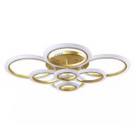 Люстра САГА матовое золото w95*81 h13 led 30w (3000K) Kink light 07821,33(3000K)