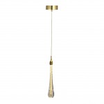 Подвесной светильник АСМЕР золото d10 h150 Led 3W (3000k) Kink light 07860-1a