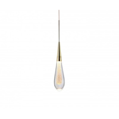 Подвесной светильник ГУТТА золото d10 h150 3w (3000k) Kink light 07861-1A,33