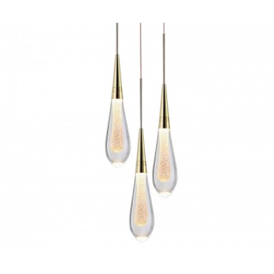 

Подвесной светильник ГУТТА золото w50*7 h150 Led 9W (3000k) Kink light 07861-3AS,33, 07861-3AS,33