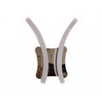 Светильник бра ФЕЙЕРВЕРК хром w20*15 h12 Led 12W (4000K) Kink light 08012-1