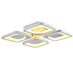 Светильник диммируемый КВАДРО белый w45*45 h10 Led 32W 3000K-6000К с пультом ДУ Kink light 08110D