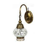 Светильник бра МАРОККО белый h-29.. W12x24 Е14 1*40w Kink light 0812TA,01