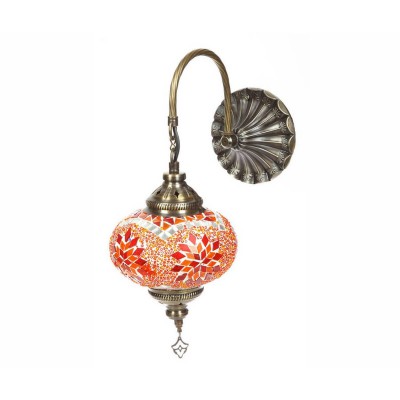 Светильник бра МАРОККО оранжевый h38 w15x25 Е14 1*40w Kink light 0815T,09