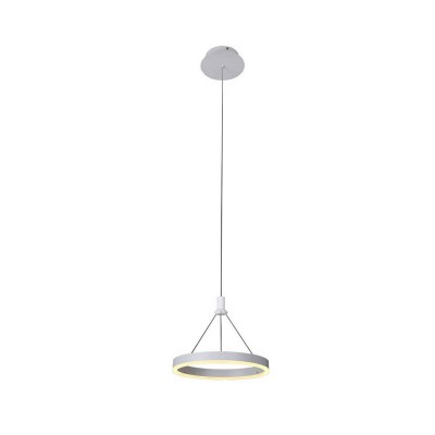 Подвесной светильник ТОР белый d30 h110 Led 18W (4000K) Kink light 08205,01(4000K)