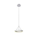 Подвесной светильник ТОР белый d30 h110 Led 18W (4000K) Kink light 08205,01(4000K)