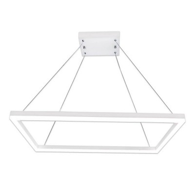 Подвесной светильник АЛЬТИС белый w80*40 h100 Led 40w (4000K) Kink light 08210-2,01(4000K)