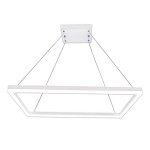 Подвесной светильник АЛЬТИС белый w80*40 h100 Led 40w (4000K) Kink light 08210-2,01(4000K)