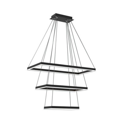 Подвесной светильник АЛЬТИС черный w80*40+60*30+40*20 h140 Led 85W (4000K) Kink light 08211-3,19(4000K)