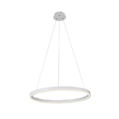 Подвесной светильник ТОР белый d60 h110 Led 36W (4000K) Kink light 08213,01(4000K)