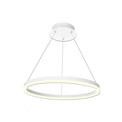 Подвесной светильникТОР-ЭКО белый d-60 h-100 Led 30W (4000K) Kink light 08213,01E