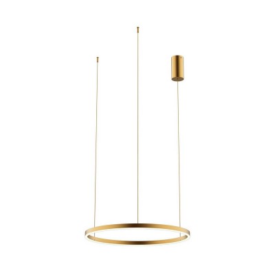 Подвесной светильник ТОР матовое золото d60 h110 Led 36W (3000K) Kink light 08213,33P(3000K)