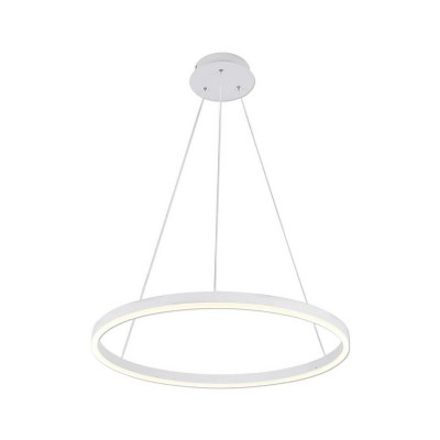 Подвесной светильник ТОР белый d80 h110 Led 50W (4000K) Kink light 08214,01(4000K)