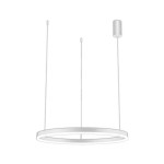 Подвесной светильник ТОР белый d80 h110 Led 50W (4000K) Kink light 08214,01P(4000K)