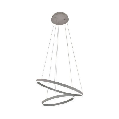 Подвесной светильник диммируемый ТОР серый d60+40 h110 Led 60W (4000K) с пультом ДУ Kink light 08219,16(4000K) Подвесной светильник диммируемый ТОР серый d60+40 h110 Led 60W (4000K) с пультом ДУ Kink light 08219,16(4000K)