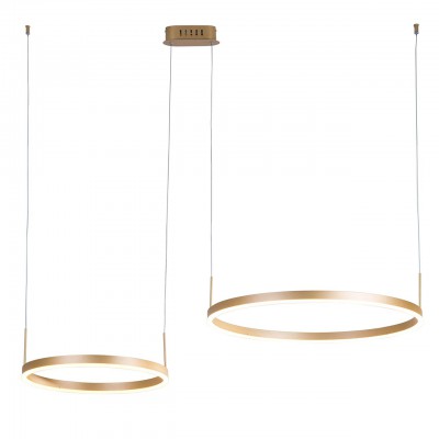 

Подвесной светильник ТОР золото w90*60 (d40+60) h110 Led 60W (3000K) Kink light 08219,33P, 08219,33P