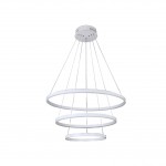 Подвес диммируемый ТОР белый d80+60+40 h160 Led 112W (3000-6000K) Kink light 08223,01A (3000-6000K)