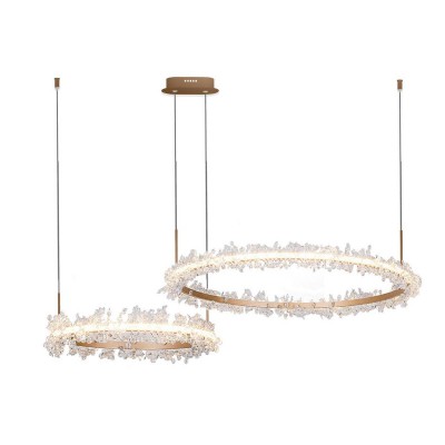 Подвес ЛАУРА золото w90*60(d40+60) h110 Led 50W (3000K) Kink light 08245,33P