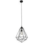 Подвесной светильник КАМА черный d36 h80 E27 1*40W Kink light 08311-2,19