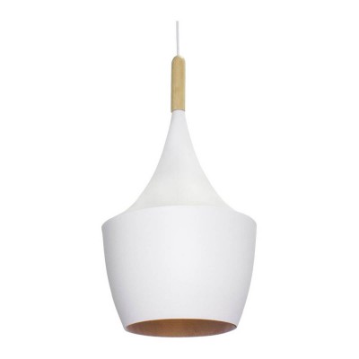 Подвесной светильник КУРТ белый d28 h80 E27 1*40w Kink light 08345-1,01