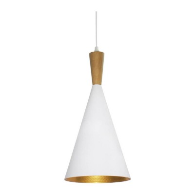 Подвесной светильник ЛИМА белый d19 h80 E27 1*40w Kink light 08347-1,01