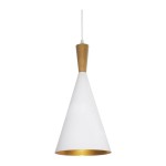 Подвесной светильник ЛИМА белый d19 h80 E27 1*40w Kink light 08347-1,01