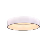 Светильник потолочный КРЕЙС диммируемый белый D60 h15 Led 72W (3000-6000K) с пультом ДУ Kink light 08507P,01