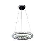 Подвесной светильник ТОР-КРИСТАЛЛ хром h120 d50 Led 60W (3000-6000K) с пультом ДУ Kink light 08550(3000-6000K)