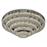 Люстра ТОР-КРИСТАЛЛ хром h38 d100 Led 226W (3000-6000K) с пультом ДУ Kink light 08555(3000-6000K)