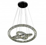 Подвесной светильник ТОР-КРИСТАЛЛ хром h120 d70+50+30 Led 98W (3000-6000К) с пультом ДУ Kink light 08563(3000-6000К)