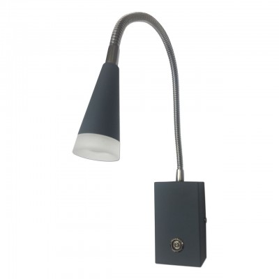 Подсветка ЛАЙТ серый w6*3 h11~46 Led 1*3w (4000К) Kink light 08566,16(4000К) Подсветка ЛАЙТ серый w6*3 h11~46 Led 1*3w (4000К) Kink light 08566,16(4000К)