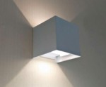 Светильник Куб белый w10x10 h10 Led 6w (3000K) IP65 Kink light 08585,01(3000K)