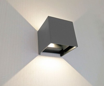 

Светильник КУБ темно-серый w10x10 h10 Led 6w (3000K) IP65 Kink light 08585,16(3000K), 08585,16(3000K)