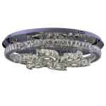 Люстра СТЕЛЛА-КРИСТАЛЛ хром h20 d80 Led 142W (3000-6000K) с пультом ДУ Kink light 08612(3000-6000K)