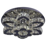 Люстра СТЕЛЛА-КРИСТАЛЛ хром h20 d50 Led 68W (3000-6000K) с пультом ДУ Kink light 08613(3000-6000K)