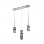 Подвесной светильник АКВА-КРИСТАЛЛ хром w45*7 h150 Led 30W (4000K) Kink light 08620-3A